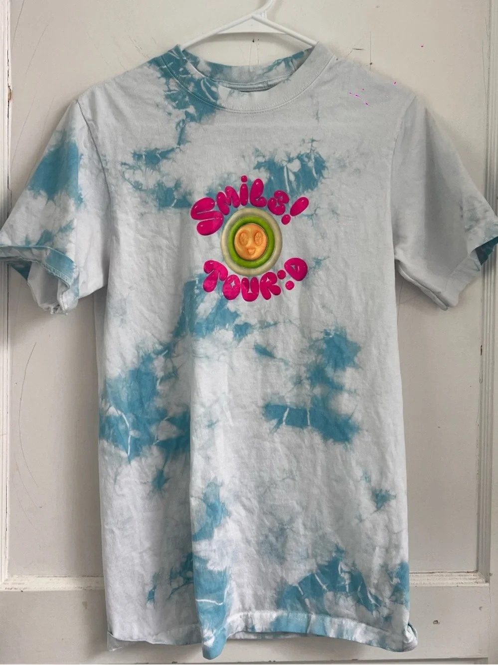 Porter Robinson Smile! :D Tour T-Shirt Small S Tie Dye Official Concert Merch
